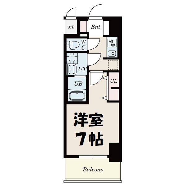 S-RESIDENCE上飯田駅前 間取り図