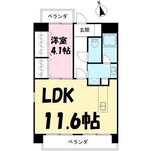 メゾン・ド・オーキッド 間取り図