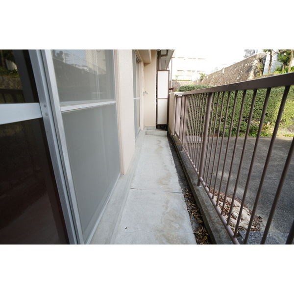 明宝マンション ベランダ