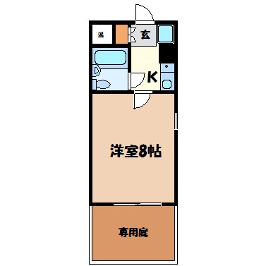 ハイシティ岩田 間取り