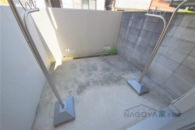 ハイシティ岩田 ベランダ