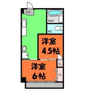 ＭＩＹＡＫＯ　ＤＯＲＩ　ｂｌｄｇ 間取り