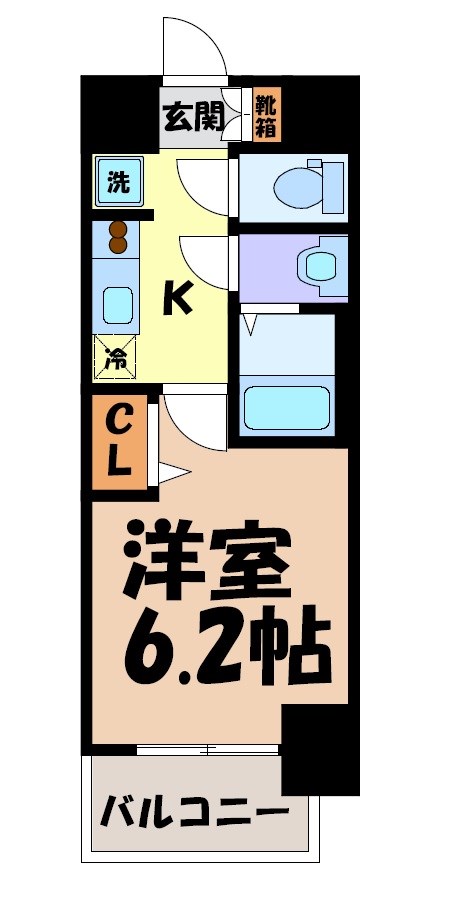 メイクスアート大曽根 間取り図