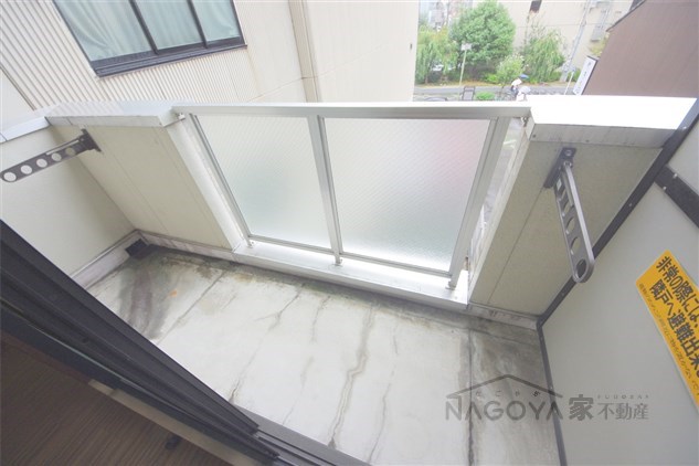 Rosa Candore ベランダ