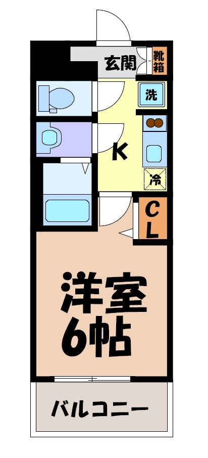プレサンス千種駅前レガート 間取り図