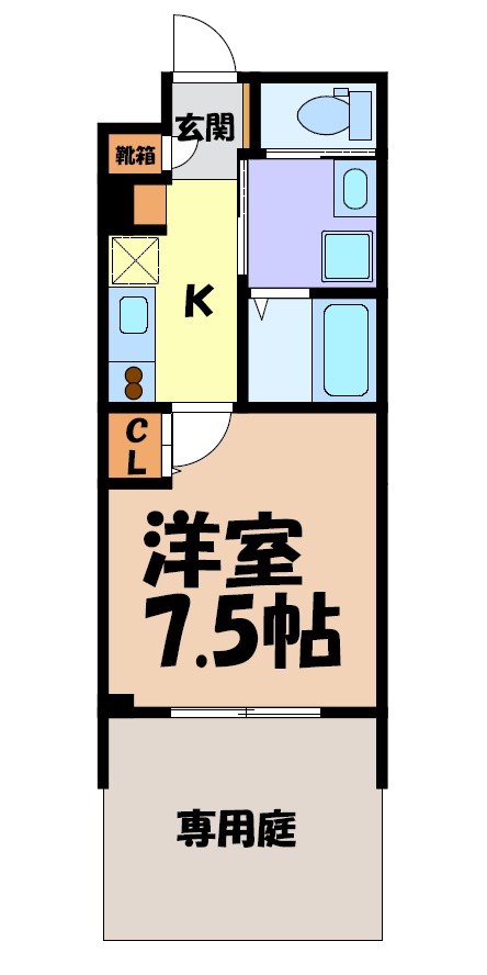 Comfort杉村 間取り図