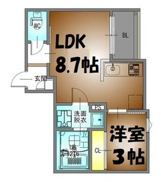 REGALEST上飯田駅 間取り図