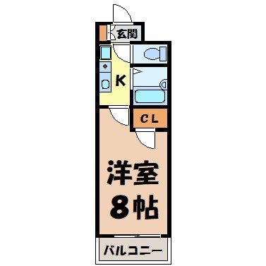 ハイツ丸の内 間取り図