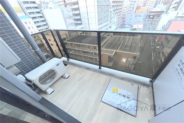 エステムコート名古屋新栄Ⅵアートテラス ベランダ