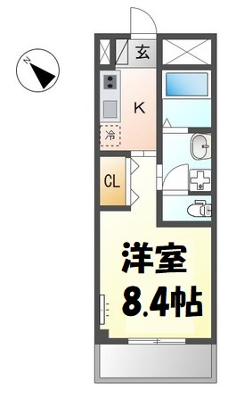モンノール 間取り図