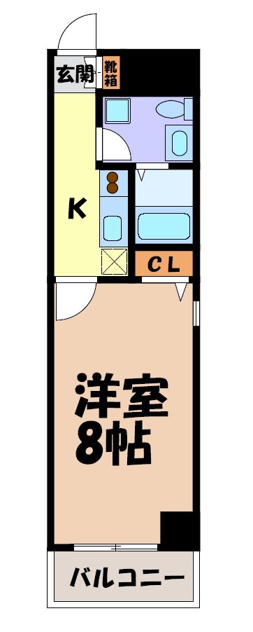 サニー東別院 間取り図