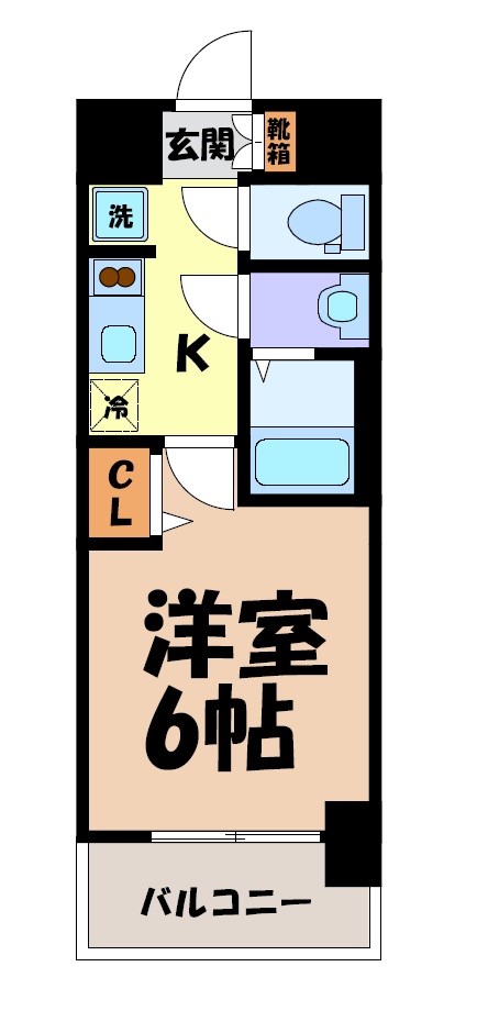 プレサンス千種駅前レガート 間取り図
