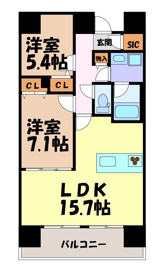 さくらHills ROKUBAN Platinum Residence 間取り図