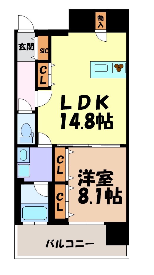 さくらHills ROKUBAN Platinum Residence 間取り図