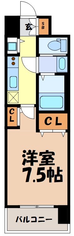 La Douceur黒川Ⅱ 間取り図
