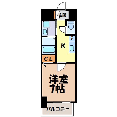 第18金山フクマルビル 間取り図