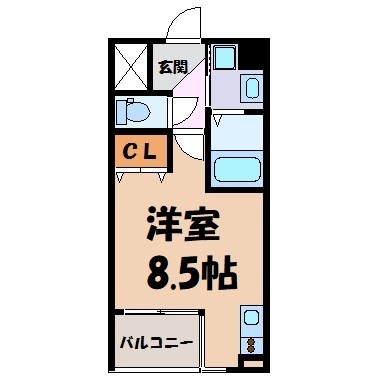 CITY SPIRE名駅北 間取り図