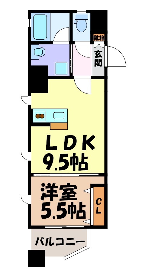 CITY SPIRE名駅北 間取り