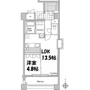 プライムメゾン東桜 間取り図