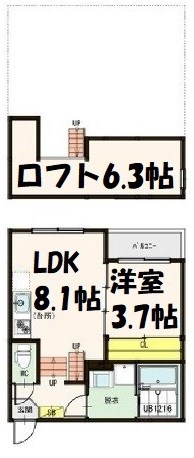 Maison Lafre 間取り図