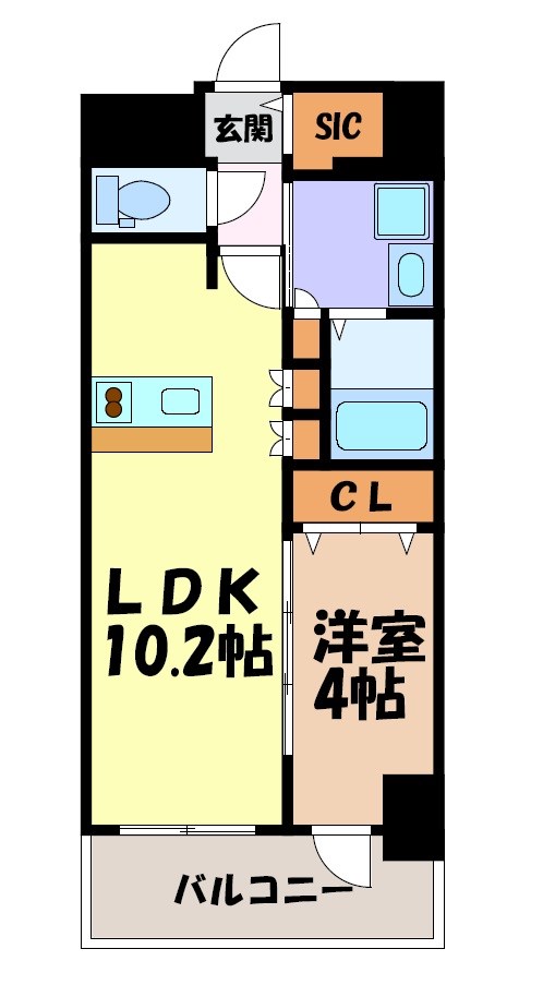アドバンス名古屋モクシー 間取り図