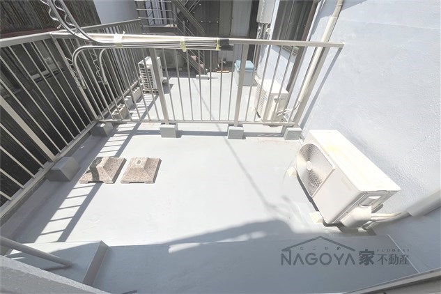 青木貸家 ベランダ