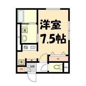 LUORE平安 間取り図