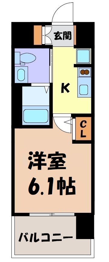 Live　Casa堀田 間取り図