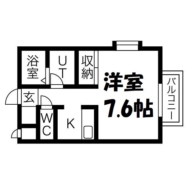 ラフォーレ萩原 間取り図