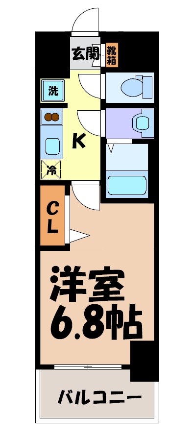 メイクスデザイン名駅南 間取り図