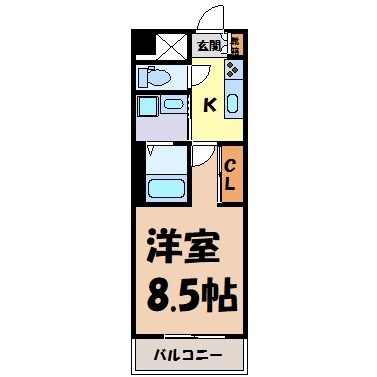 ミライエA 間取り図