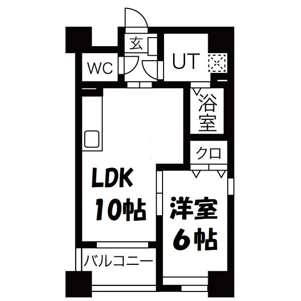リュミアン堀田テラス 間取り図