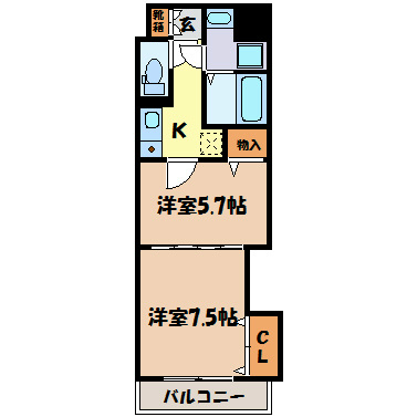 セントラル名古屋 間取り