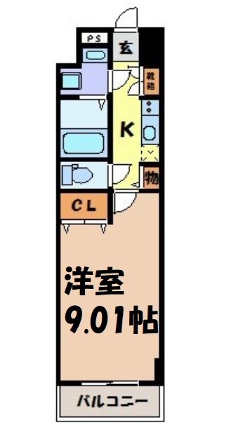 プリフェラブル栄 間取り