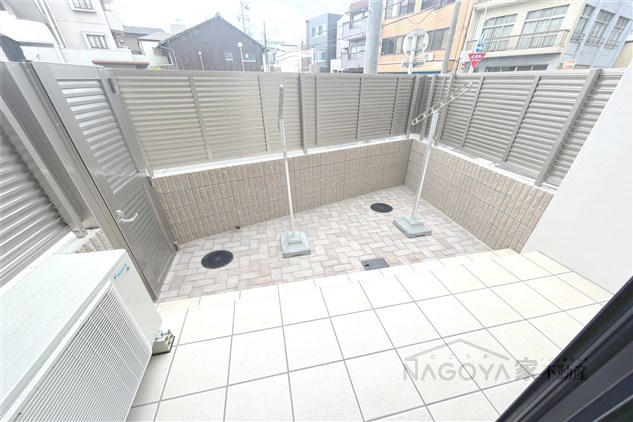 プレイズシード浅間町 ベランダ