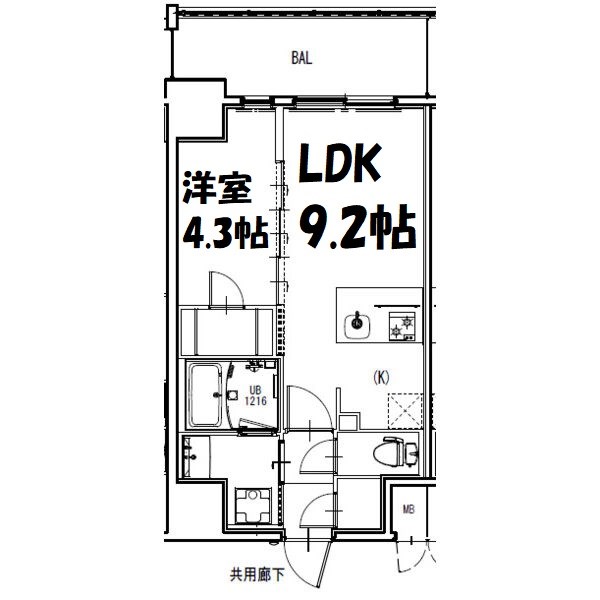 S-RESIDENCE金山epure 間取り図