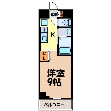 ロータス本陣通 間取り図