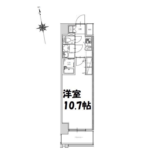 CREST TAPP金山 間取り図