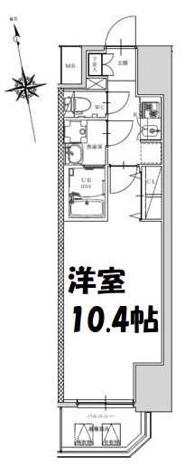 CREST TAPP金山 間取り図