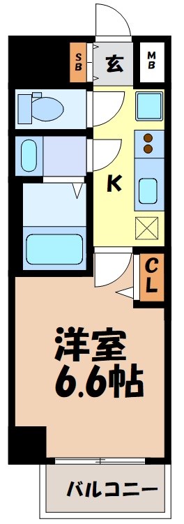 MAXIV名古屋上前津 間取り図