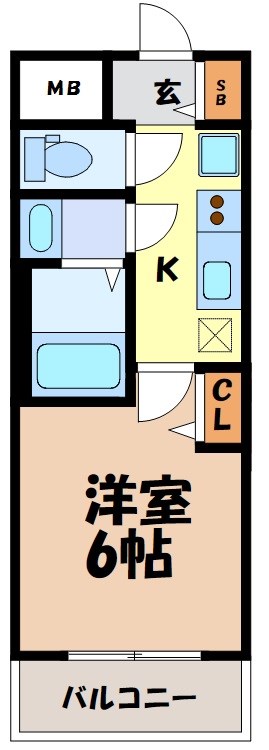 MAXIV名古屋上前津 間取り図