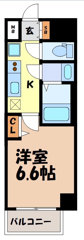 MAXIV名古屋上前津 間取り図