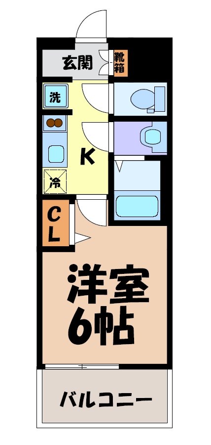 プレサンス名古屋ルクソリア 間取り図