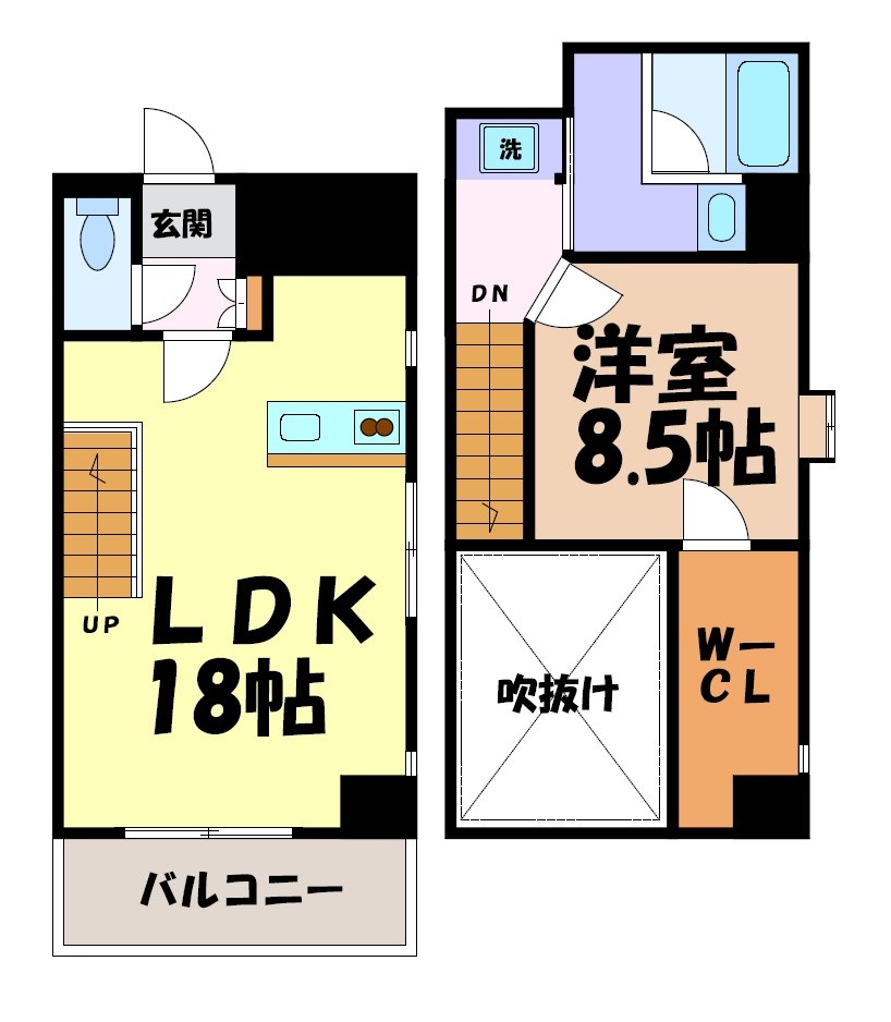 ＭＡＲＫＳ　ＳＱＵＡＲＥ 間取り図