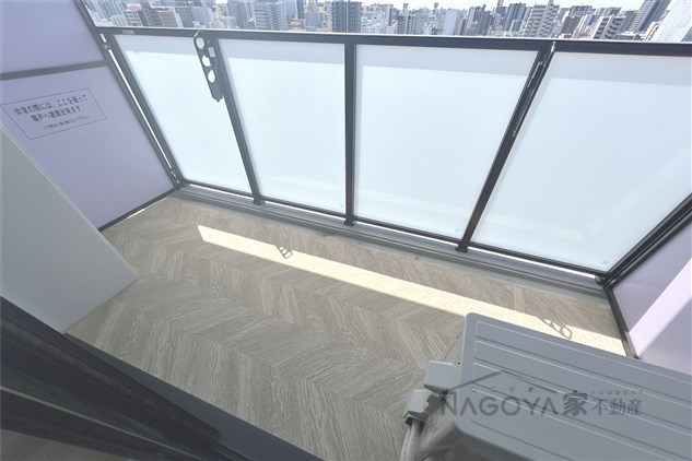 S-RESIDENCE亀島駅前ascent ベランダ