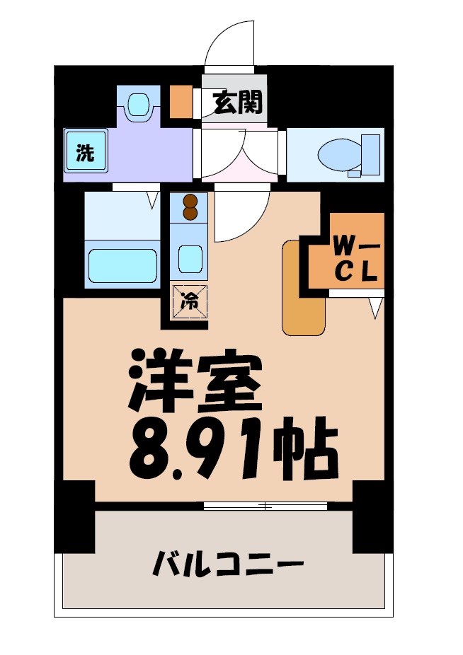 エステシア名駅 間取り
