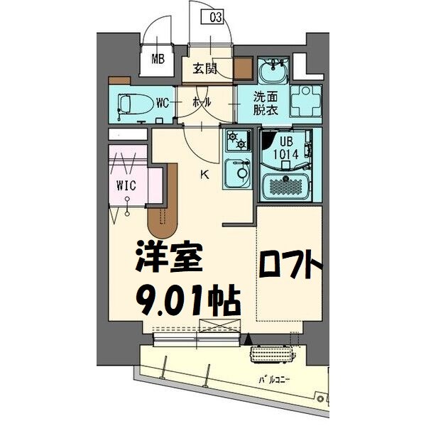 エステシア名駅 間取り