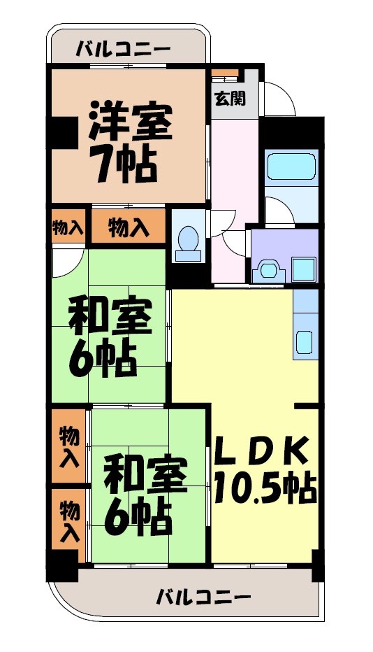 ドリーム梨花 間取り