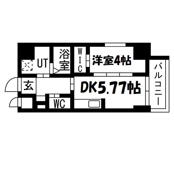 THE LOUNGE LINEAR GATE 間取り図