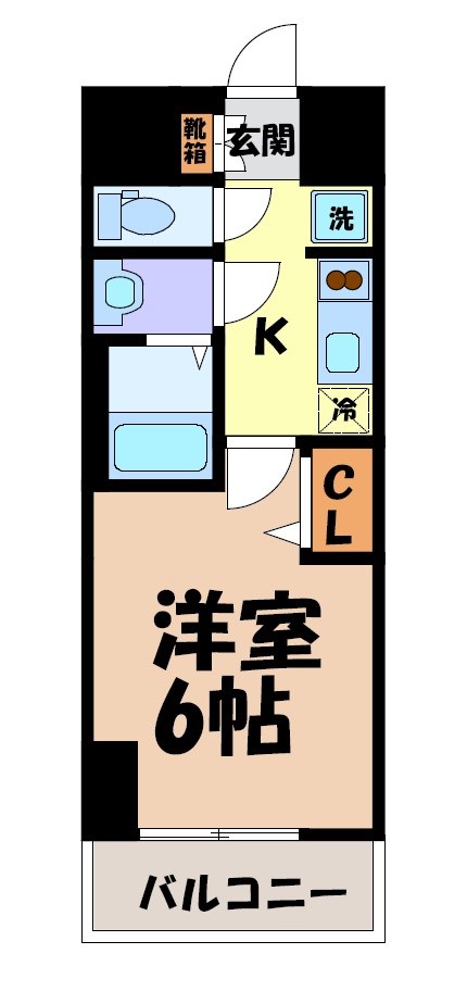 ディアレイシャス名古屋浄心 間取り